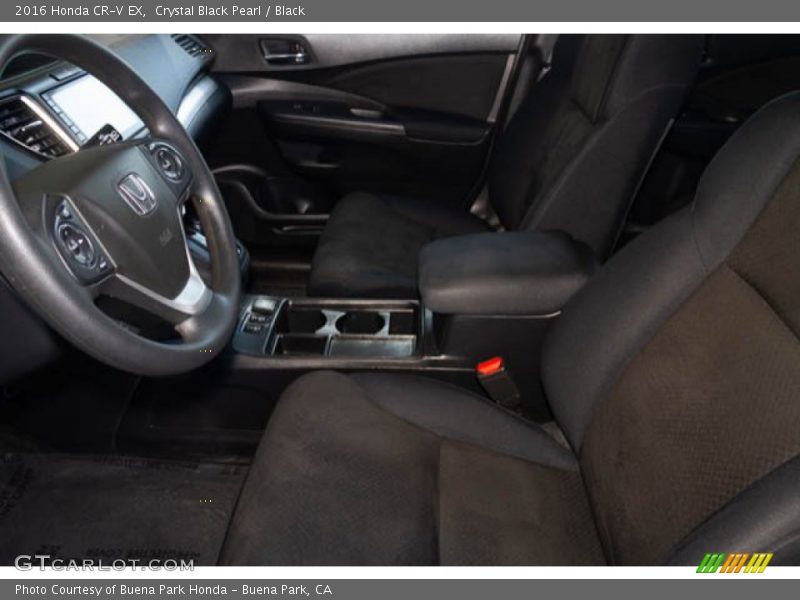Crystal Black Pearl / Black 2016 Honda CR-V EX