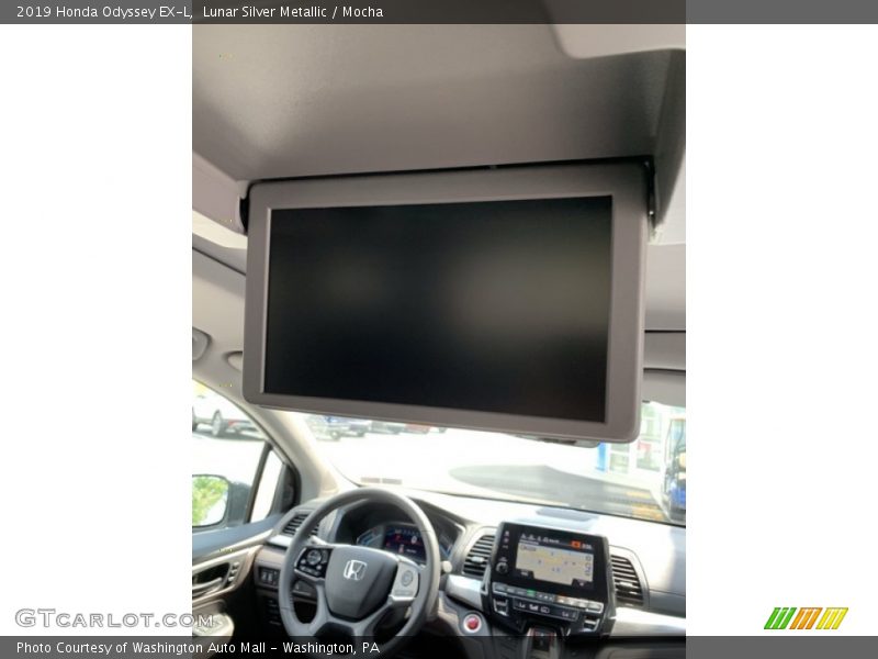 Lunar Silver Metallic / Mocha 2019 Honda Odyssey EX-L