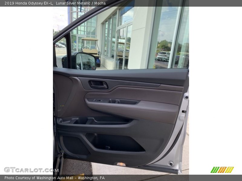 Lunar Silver Metallic / Mocha 2019 Honda Odyssey EX-L