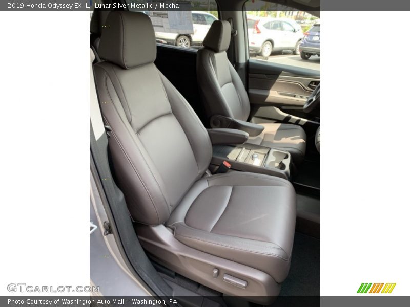 Lunar Silver Metallic / Mocha 2019 Honda Odyssey EX-L