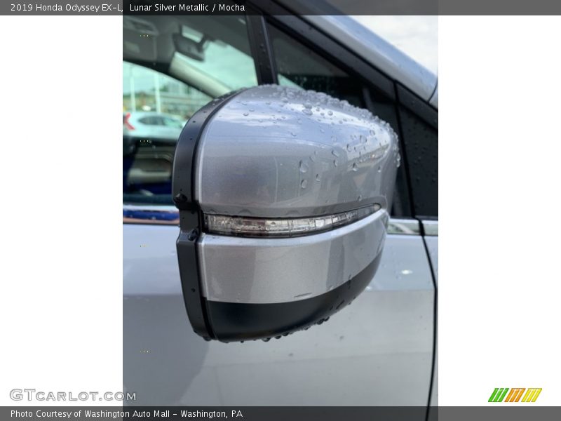 Lunar Silver Metallic / Mocha 2019 Honda Odyssey EX-L