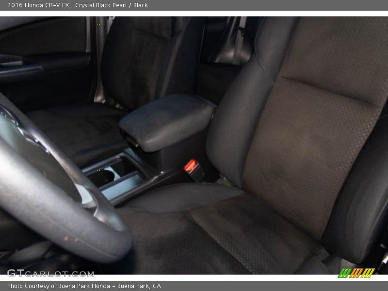 Crystal Black Pearl / Black 2016 Honda CR-V EX