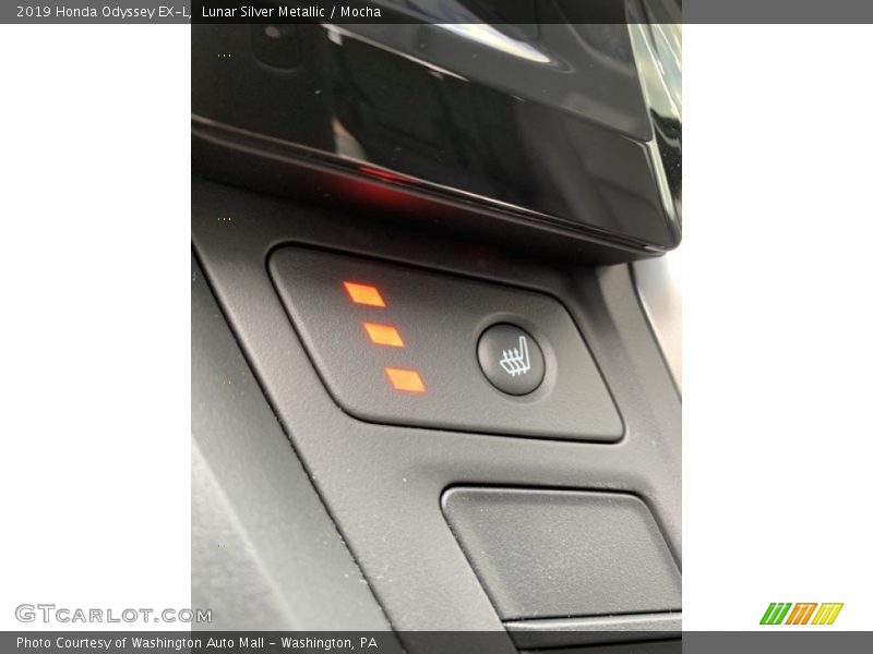 Lunar Silver Metallic / Mocha 2019 Honda Odyssey EX-L