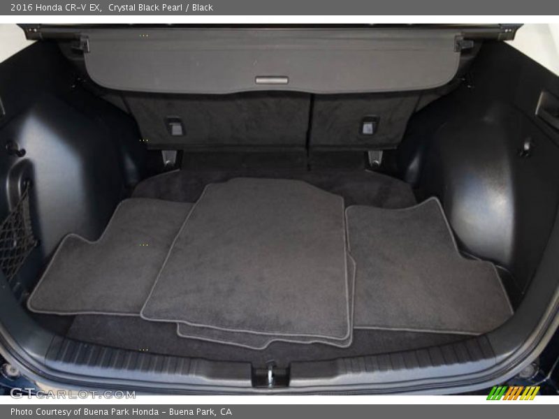 Crystal Black Pearl / Black 2016 Honda CR-V EX