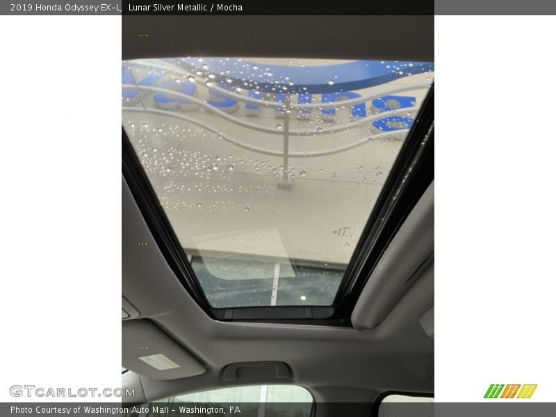 Lunar Silver Metallic / Mocha 2019 Honda Odyssey EX-L