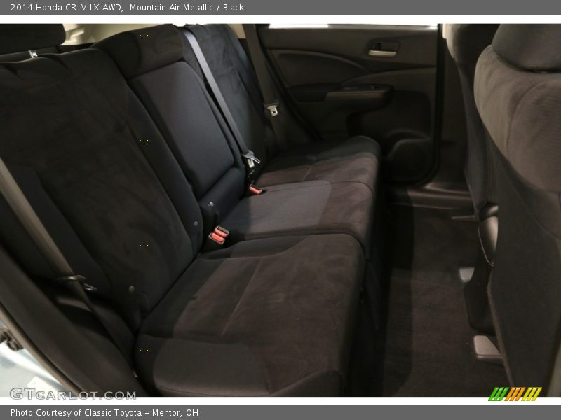 Mountain Air Metallic / Black 2014 Honda CR-V LX AWD