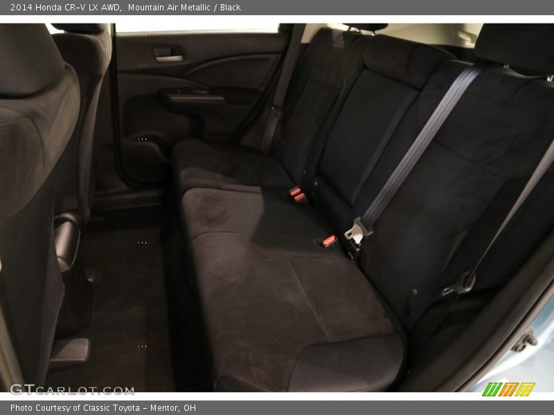 Mountain Air Metallic / Black 2014 Honda CR-V LX AWD