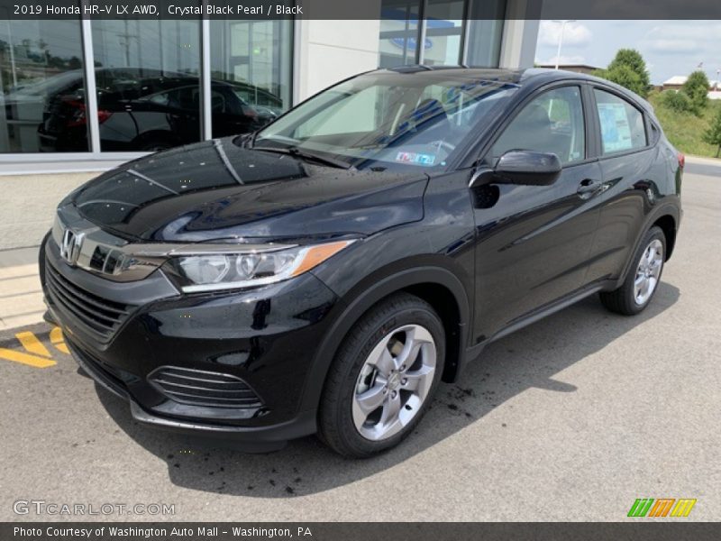 Crystal Black Pearl / Black 2019 Honda HR-V LX AWD