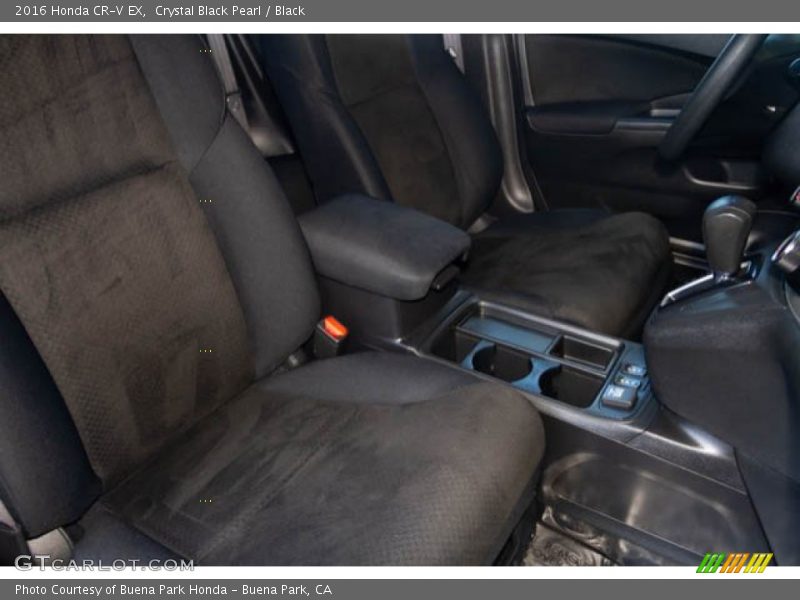 Crystal Black Pearl / Black 2016 Honda CR-V EX