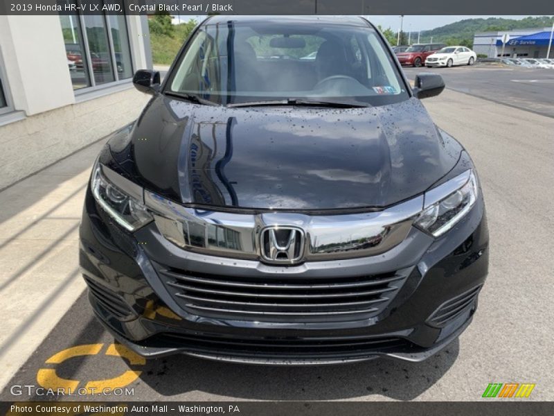 Crystal Black Pearl / Black 2019 Honda HR-V LX AWD