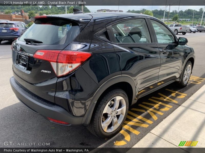 Crystal Black Pearl / Black 2019 Honda HR-V LX AWD