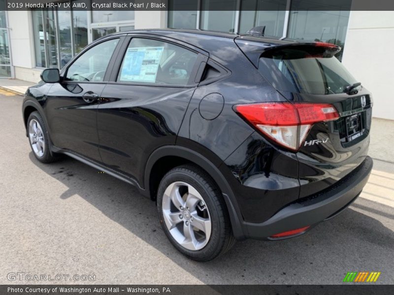 Crystal Black Pearl / Black 2019 Honda HR-V LX AWD