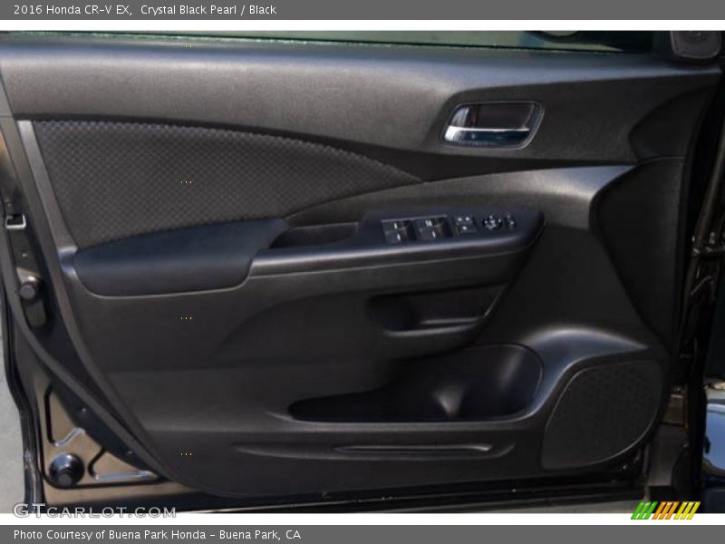 Crystal Black Pearl / Black 2016 Honda CR-V EX
