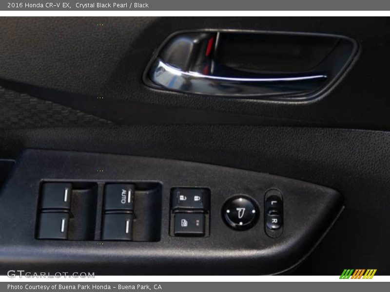Crystal Black Pearl / Black 2016 Honda CR-V EX