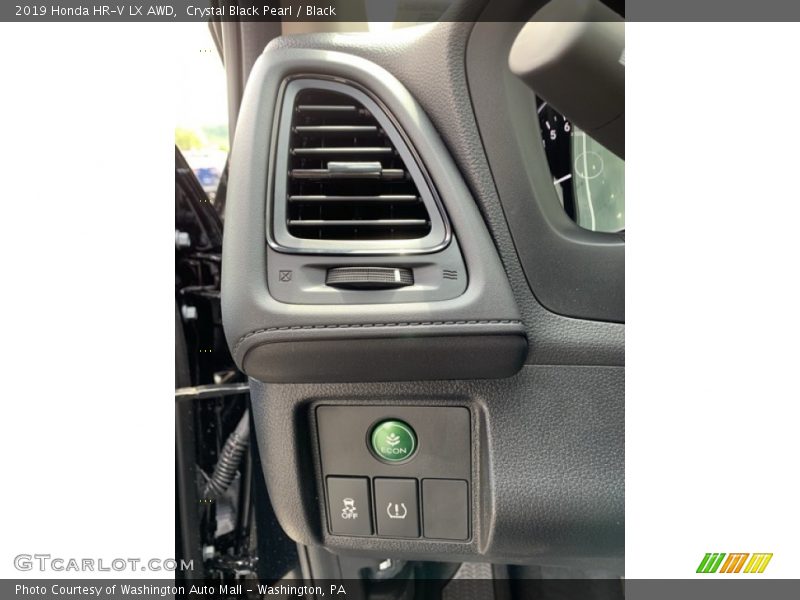 Crystal Black Pearl / Black 2019 Honda HR-V LX AWD