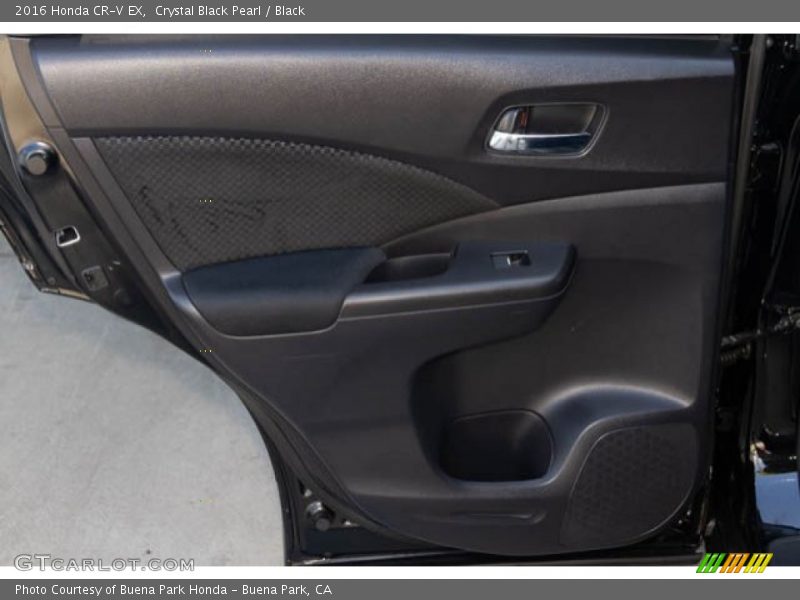 Crystal Black Pearl / Black 2016 Honda CR-V EX
