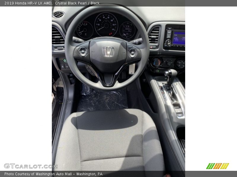 Crystal Black Pearl / Black 2019 Honda HR-V LX AWD