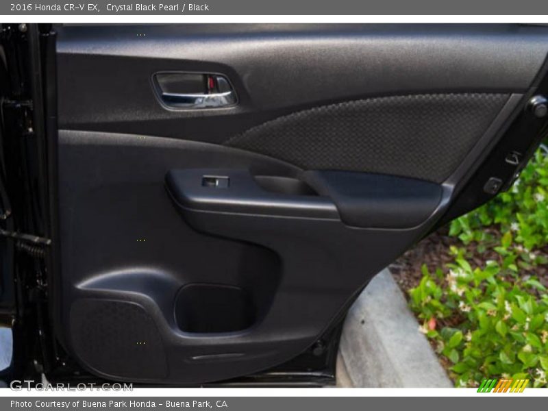 Crystal Black Pearl / Black 2016 Honda CR-V EX