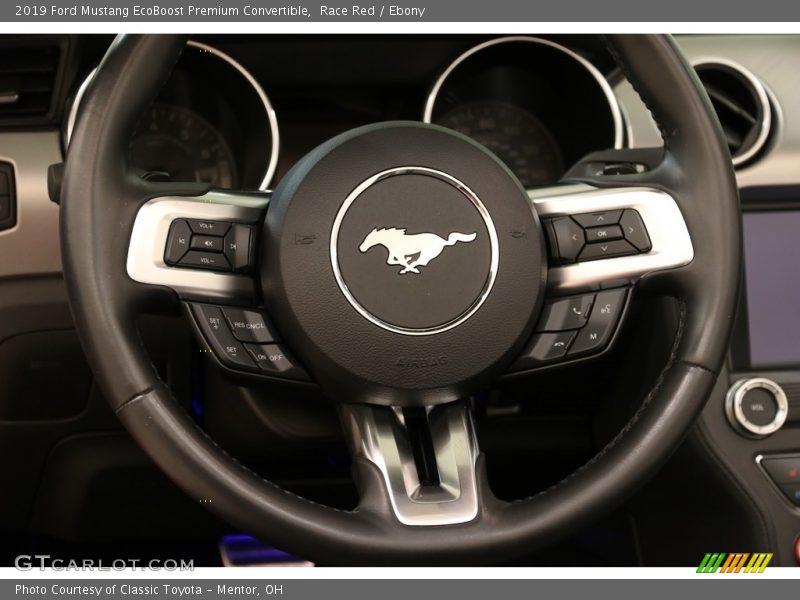  2019 Mustang EcoBoost Premium Convertible Steering Wheel
