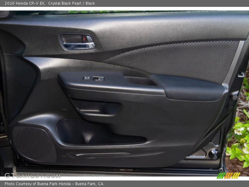 Crystal Black Pearl / Black 2016 Honda CR-V EX