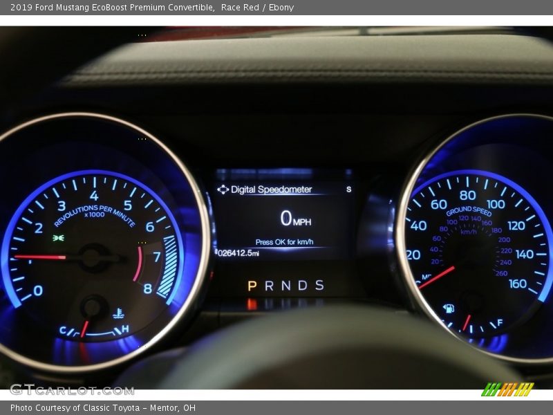  2019 Mustang EcoBoost Premium Convertible EcoBoost Premium Convertible Gauges