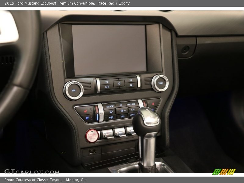 Race Red / Ebony 2019 Ford Mustang EcoBoost Premium Convertible