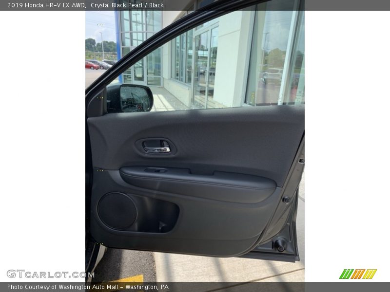 Crystal Black Pearl / Black 2019 Honda HR-V LX AWD