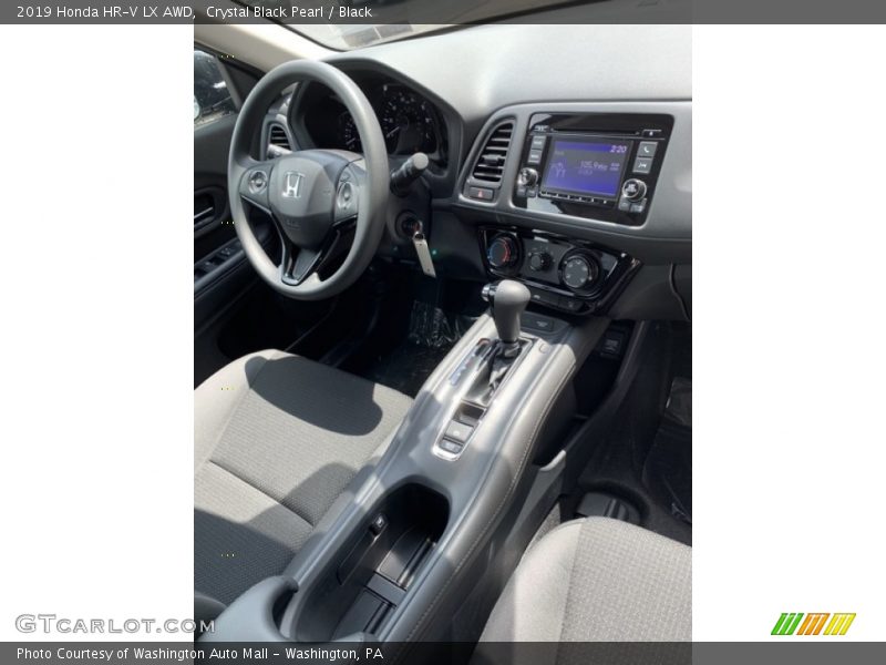 Crystal Black Pearl / Black 2019 Honda HR-V LX AWD