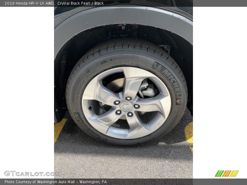 Crystal Black Pearl / Black 2019 Honda HR-V LX AWD