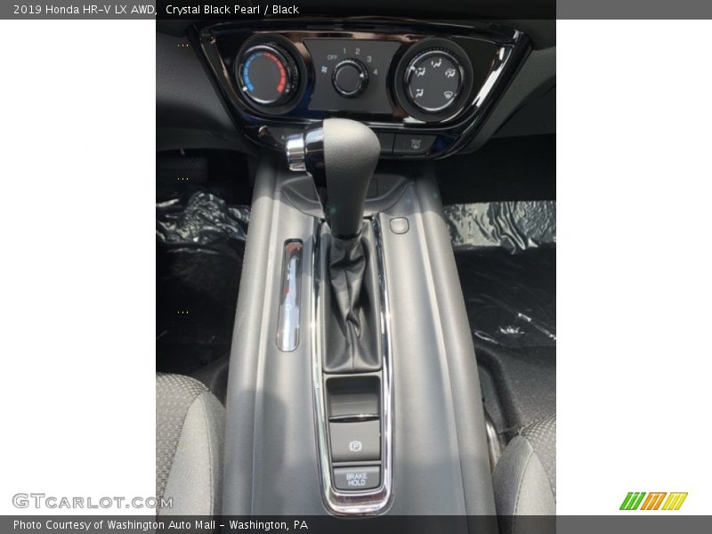 Crystal Black Pearl / Black 2019 Honda HR-V LX AWD