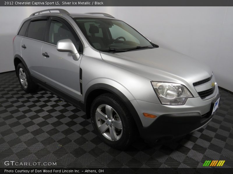 Silver Ice Metallic / Black 2012 Chevrolet Captiva Sport LS