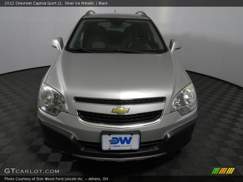 Silver Ice Metallic / Black 2012 Chevrolet Captiva Sport LS