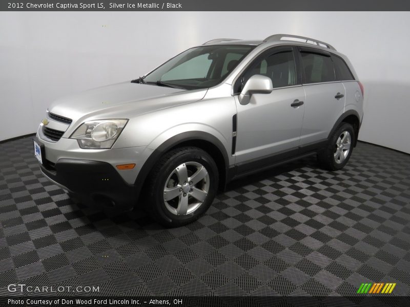 Silver Ice Metallic / Black 2012 Chevrolet Captiva Sport LS
