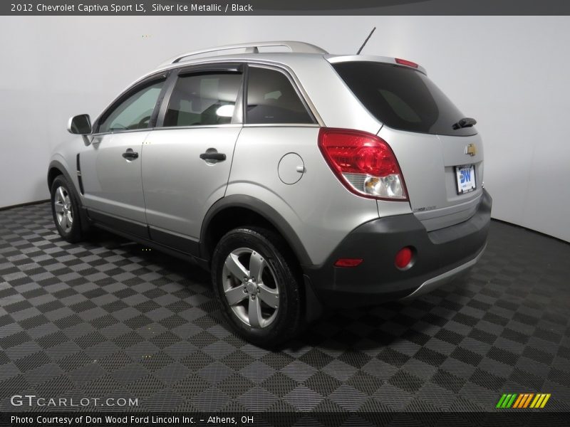 Silver Ice Metallic / Black 2012 Chevrolet Captiva Sport LS