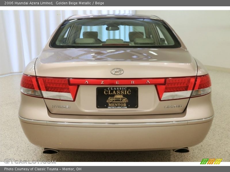 Golden Beige Metallic / Beige 2006 Hyundai Azera Limited