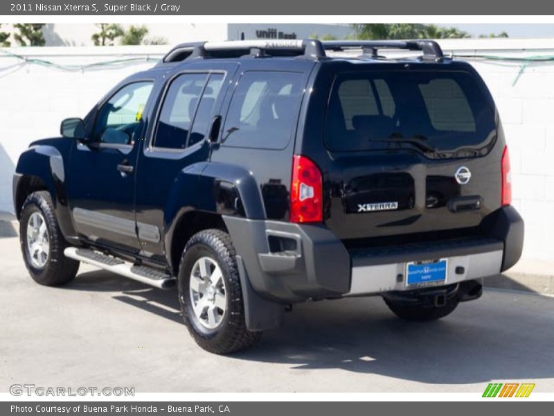 Super Black / Gray 2011 Nissan Xterra S