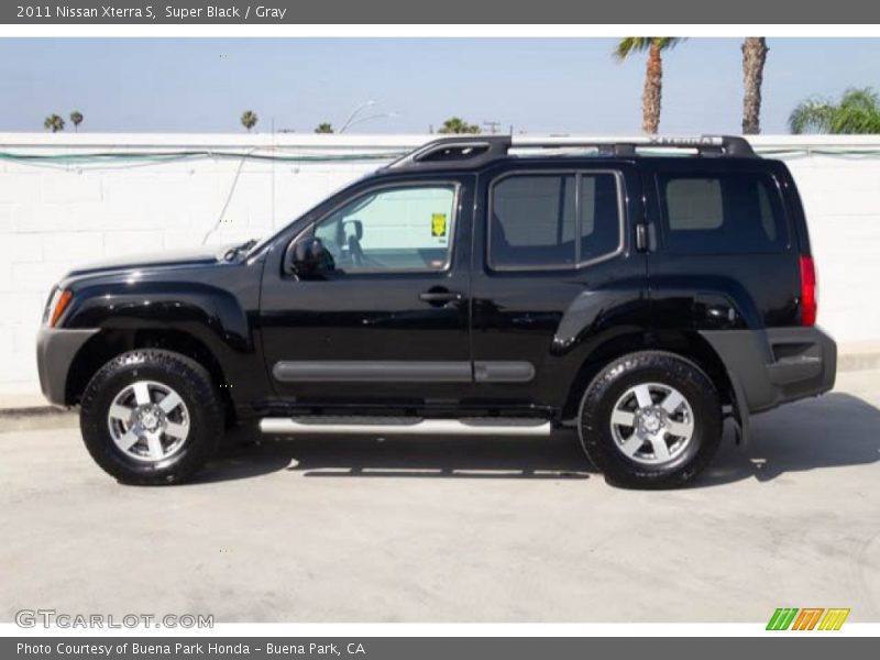 Super Black / Gray 2011 Nissan Xterra S