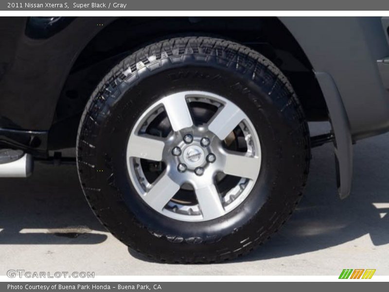 Super Black / Gray 2011 Nissan Xterra S