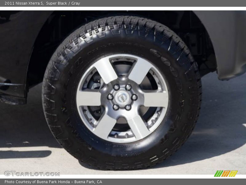Super Black / Gray 2011 Nissan Xterra S