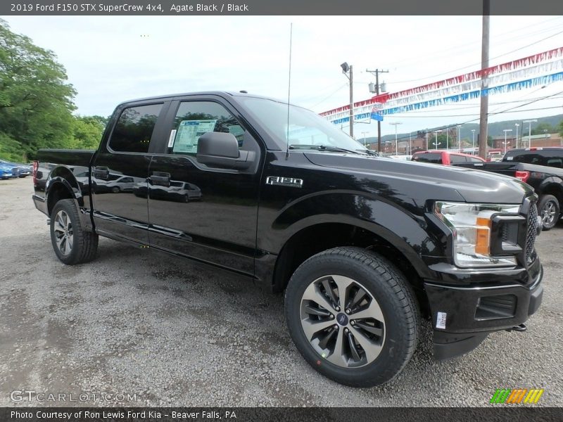 Agate Black / Black 2019 Ford F150 STX SuperCrew 4x4