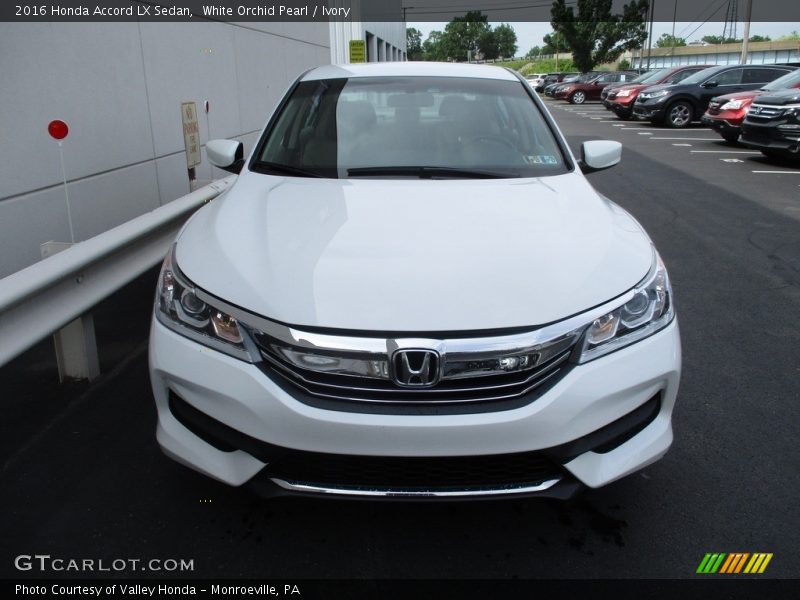 White Orchid Pearl / Ivory 2016 Honda Accord LX Sedan