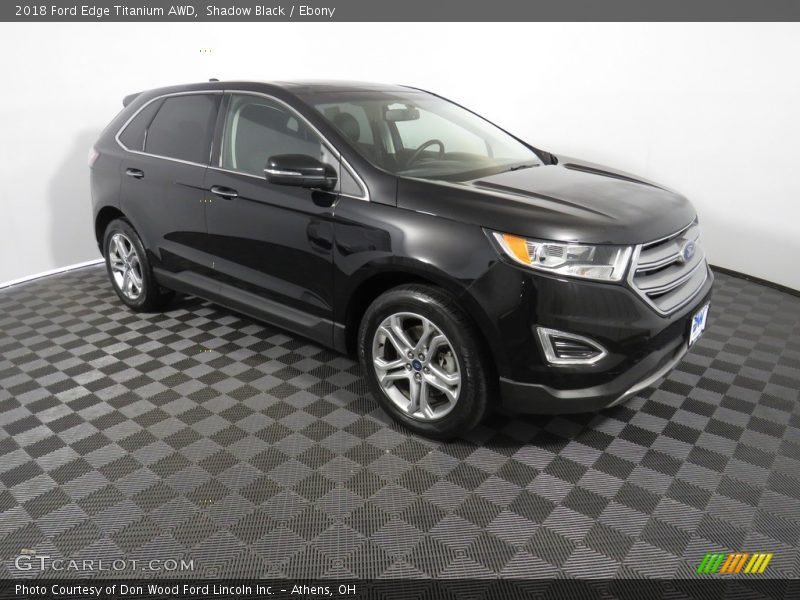 Shadow Black / Ebony 2018 Ford Edge Titanium AWD