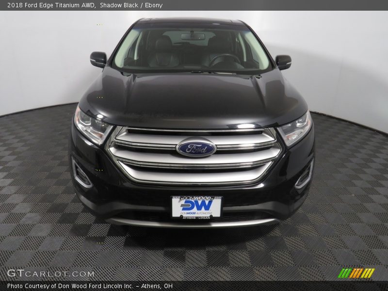 Shadow Black / Ebony 2018 Ford Edge Titanium AWD
