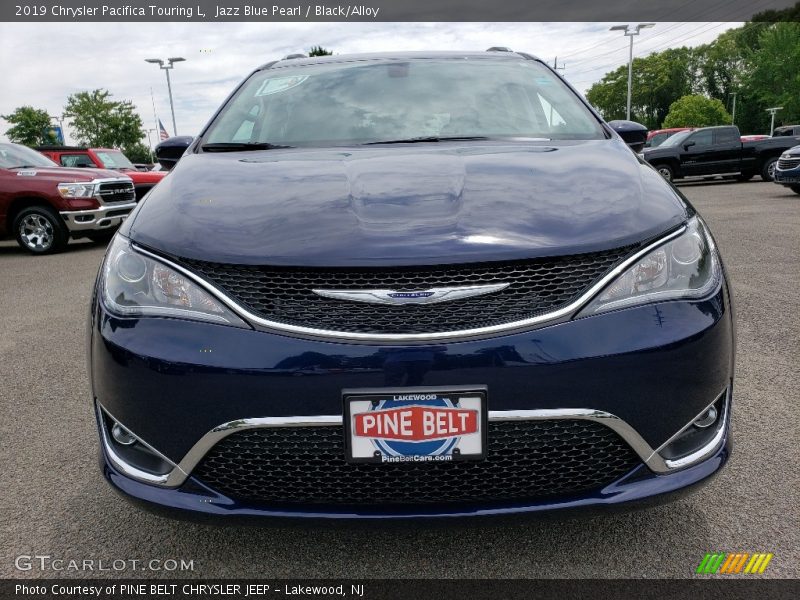 Jazz Blue Pearl / Black/Alloy 2019 Chrysler Pacifica Touring L