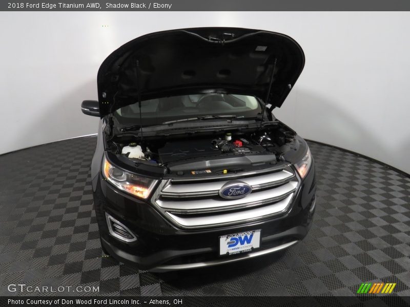 Shadow Black / Ebony 2018 Ford Edge Titanium AWD