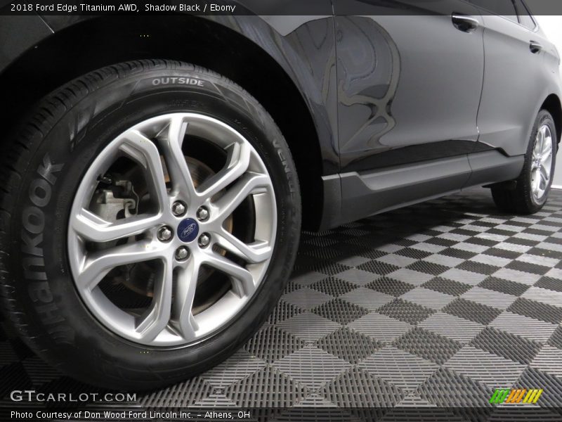 Shadow Black / Ebony 2018 Ford Edge Titanium AWD