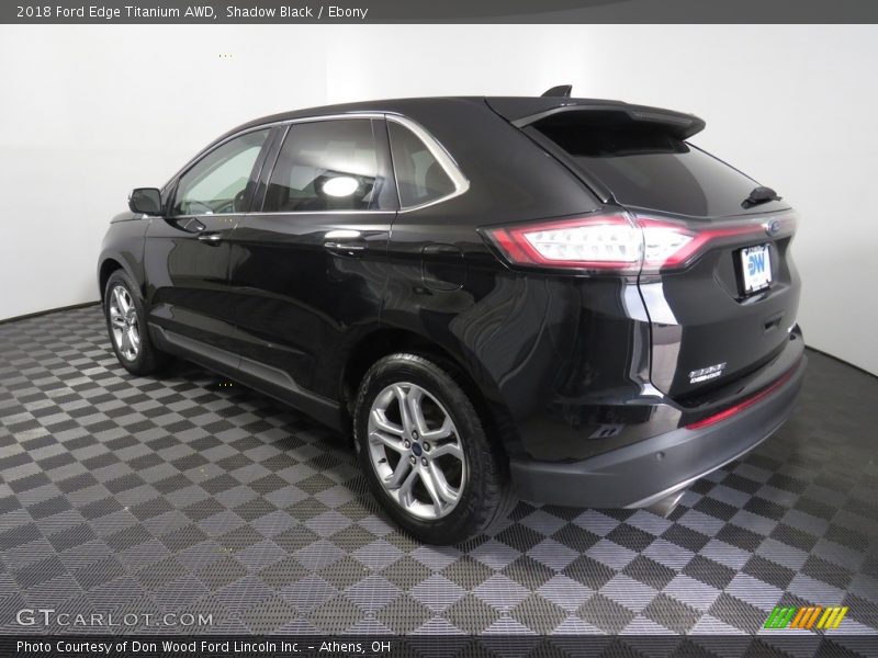 Shadow Black / Ebony 2018 Ford Edge Titanium AWD