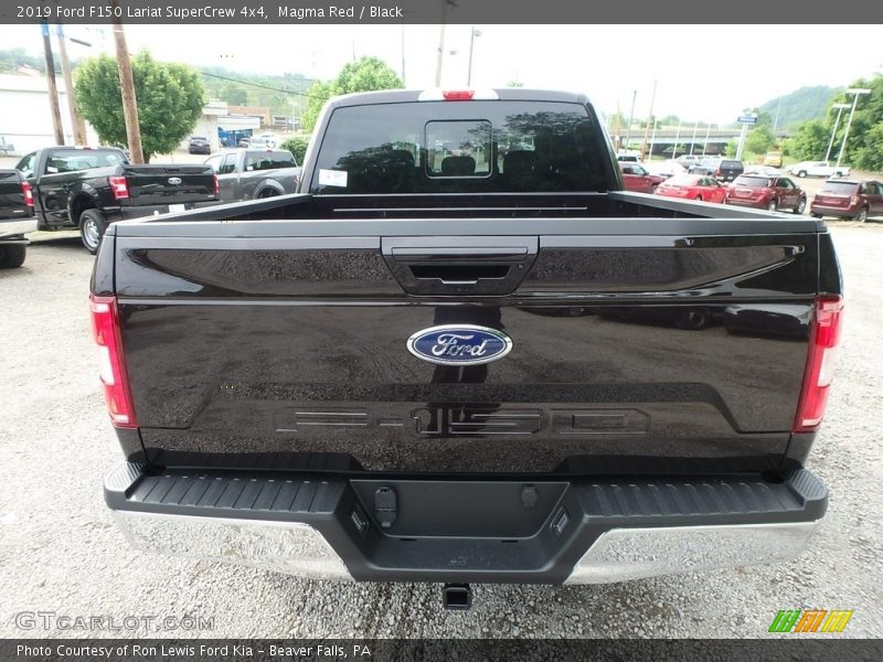 Magma Red / Black 2019 Ford F150 Lariat SuperCrew 4x4