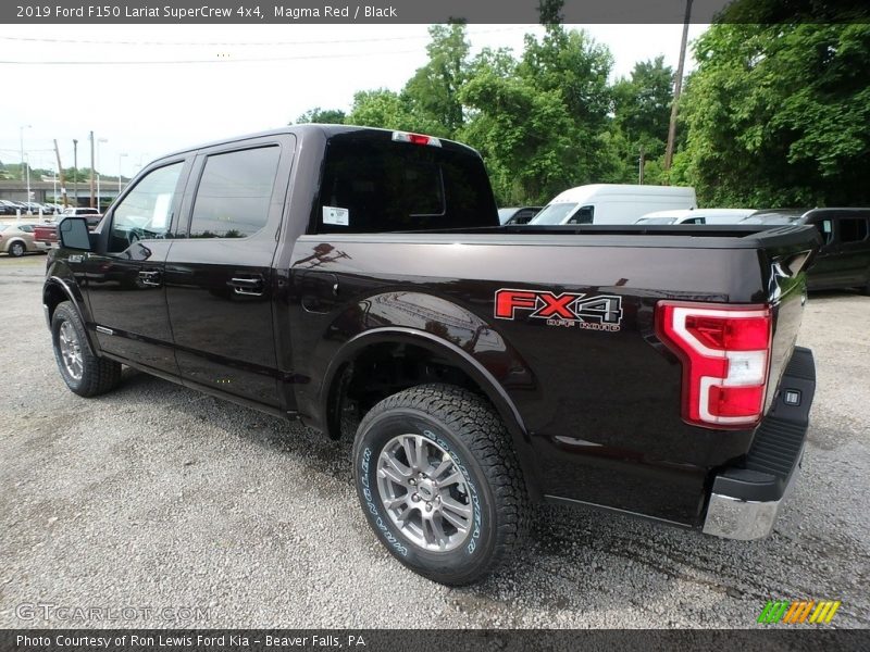 Magma Red / Black 2019 Ford F150 Lariat SuperCrew 4x4