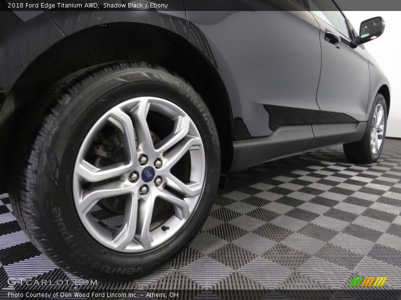Shadow Black / Ebony 2018 Ford Edge Titanium AWD
